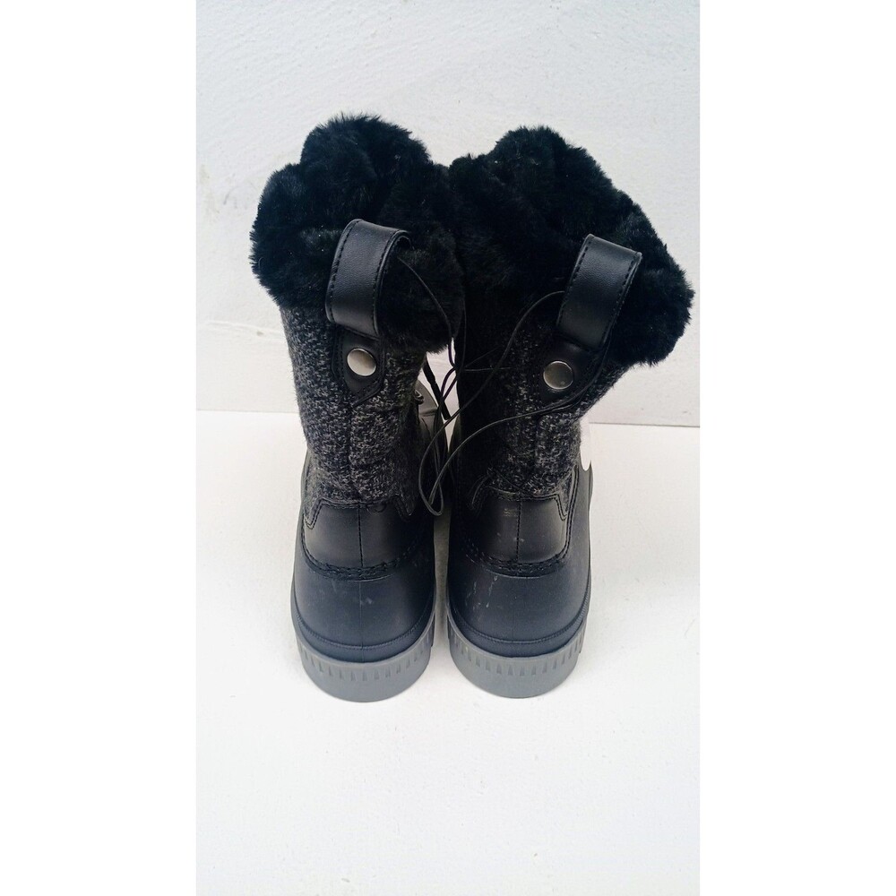 Ozark Trail Womens Winter Boots Lace-up Black Size 7 Black - Picture 6 of 8